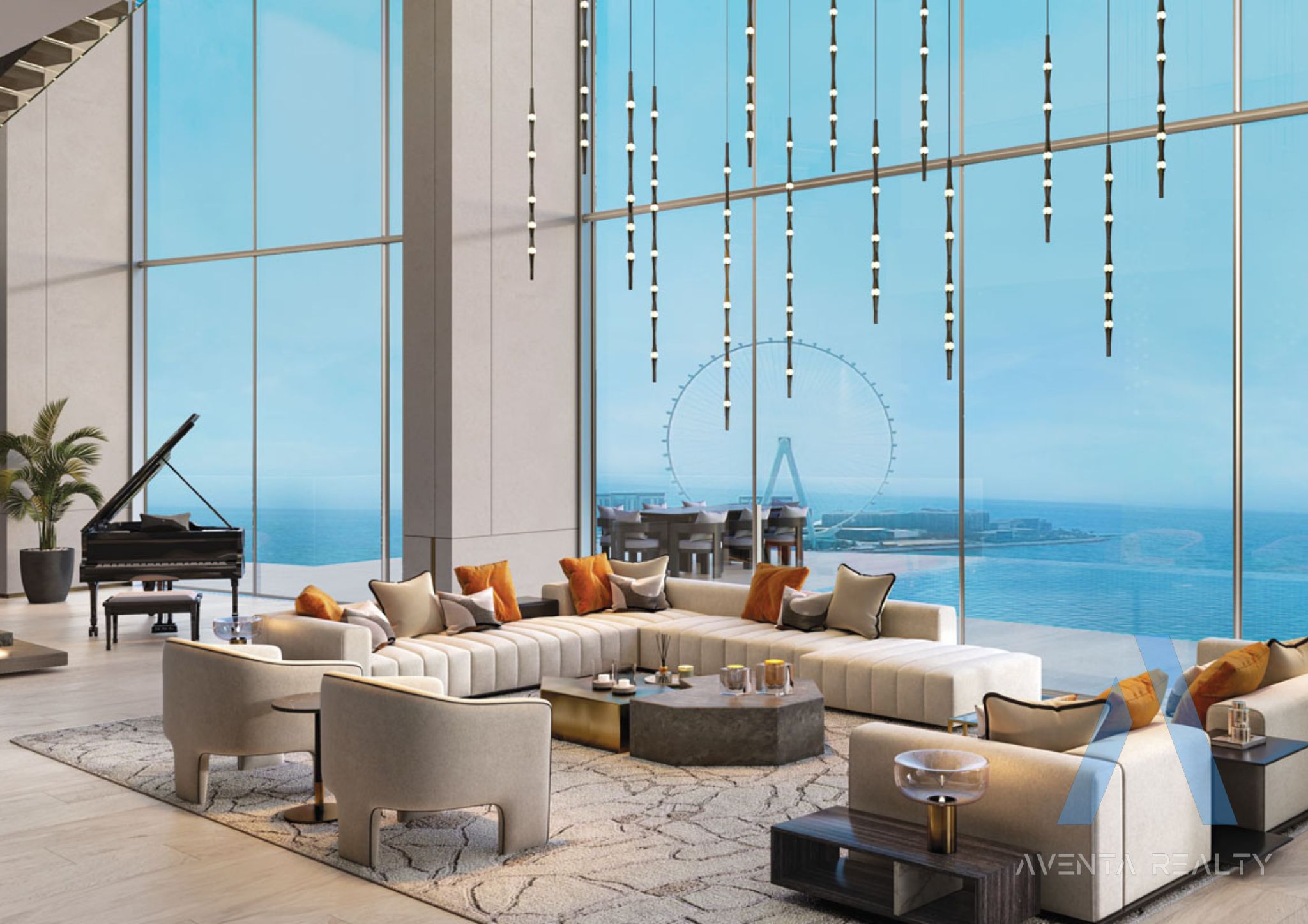 Premium Finishes | Palm and Marina Views
