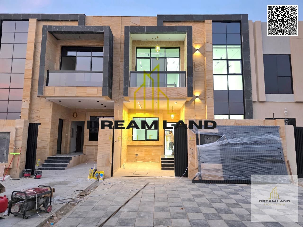 A unique villa, freehold ownership, monthly installments without annual fees, and services for owning a modern villa, including registration and owner