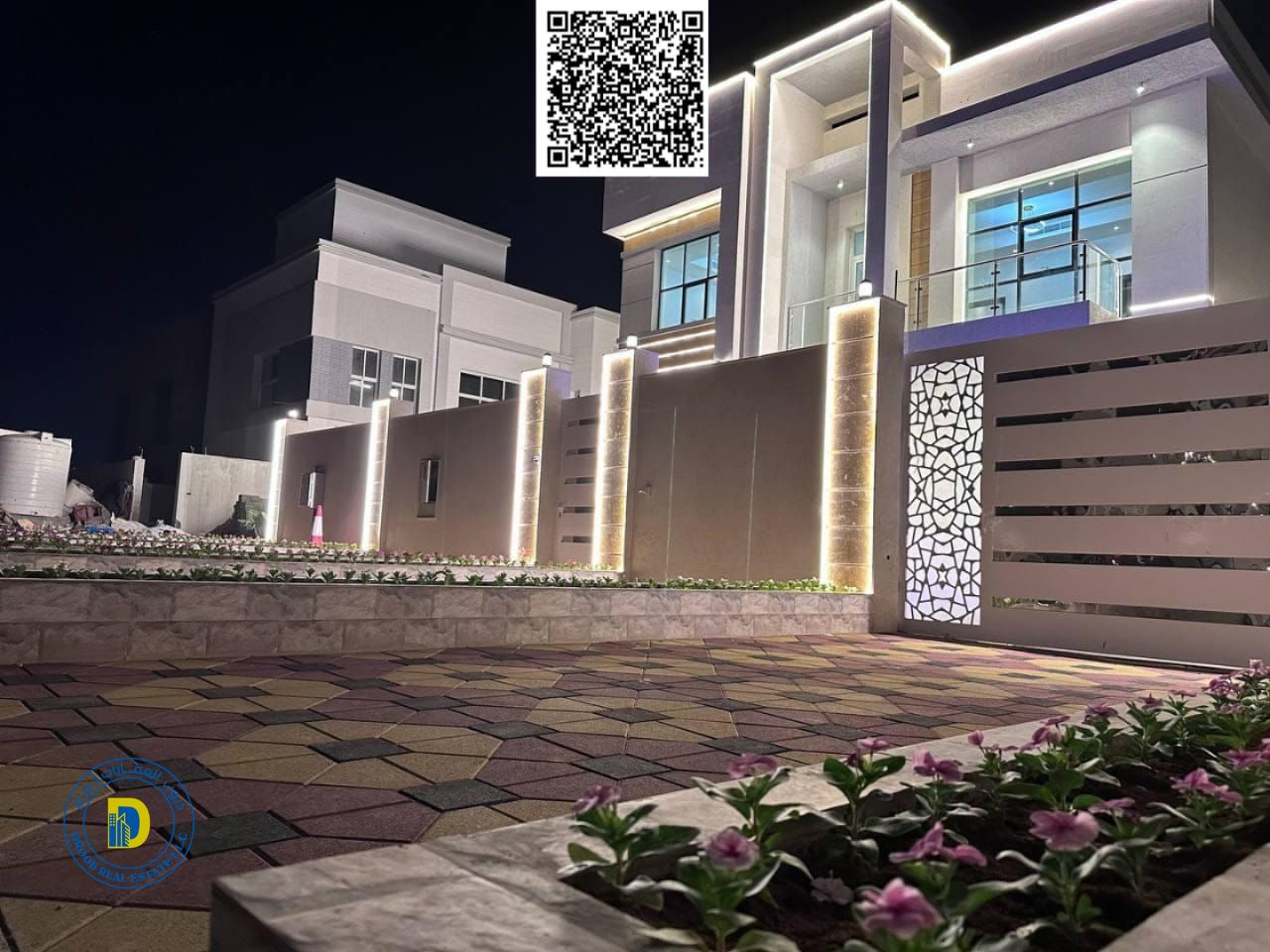 For sale: 5-bedroom villa with a large swimming pool in Al Yasmin area, Ajman