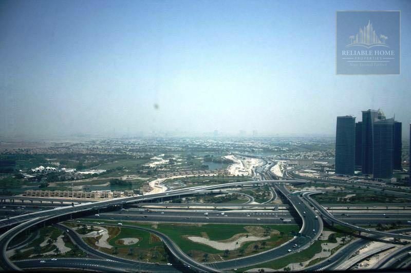 Golf View | Higher Floor |2 BR+ Maid