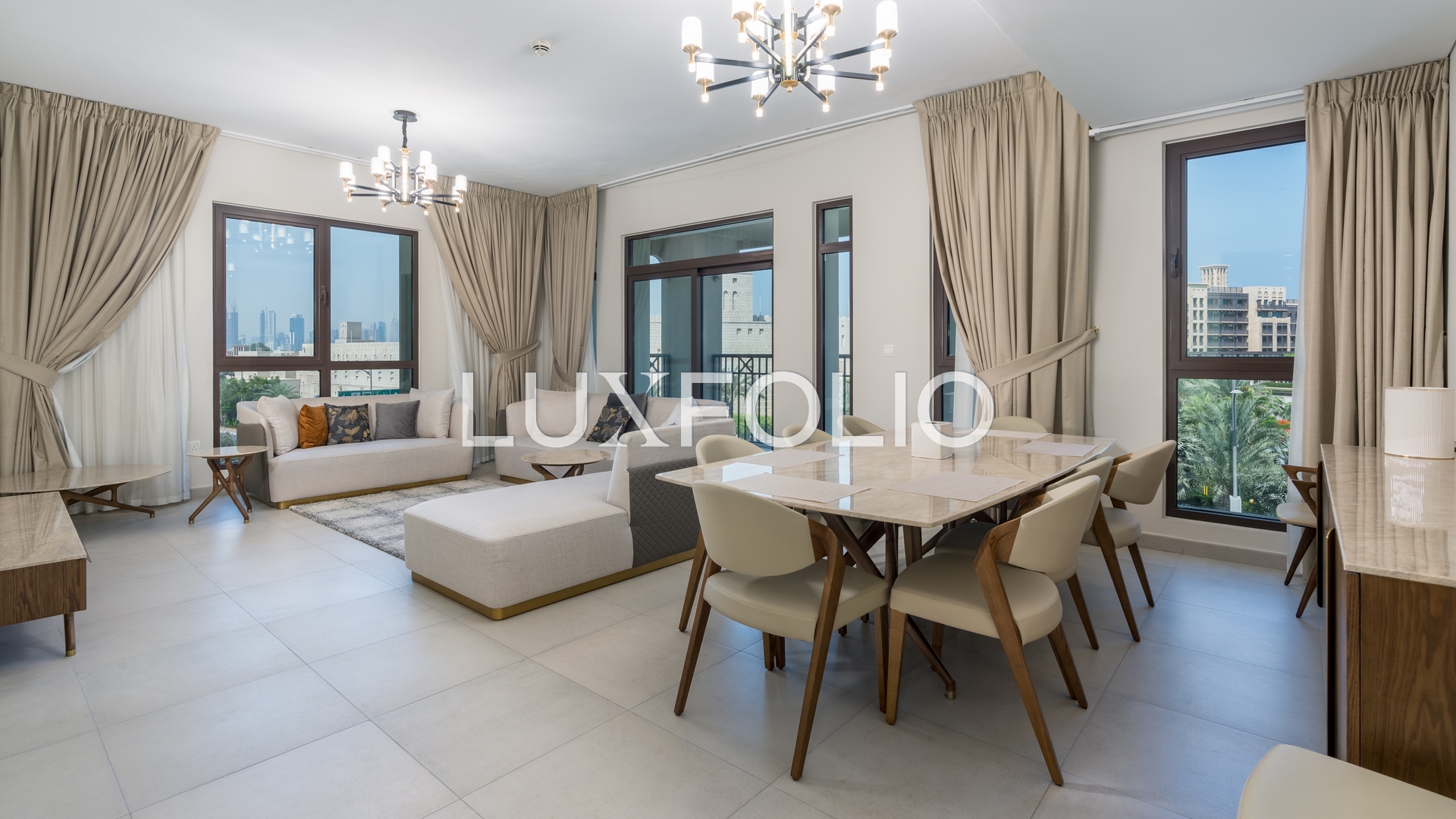 Sea and Burj View | High Floor | Fully Furnished