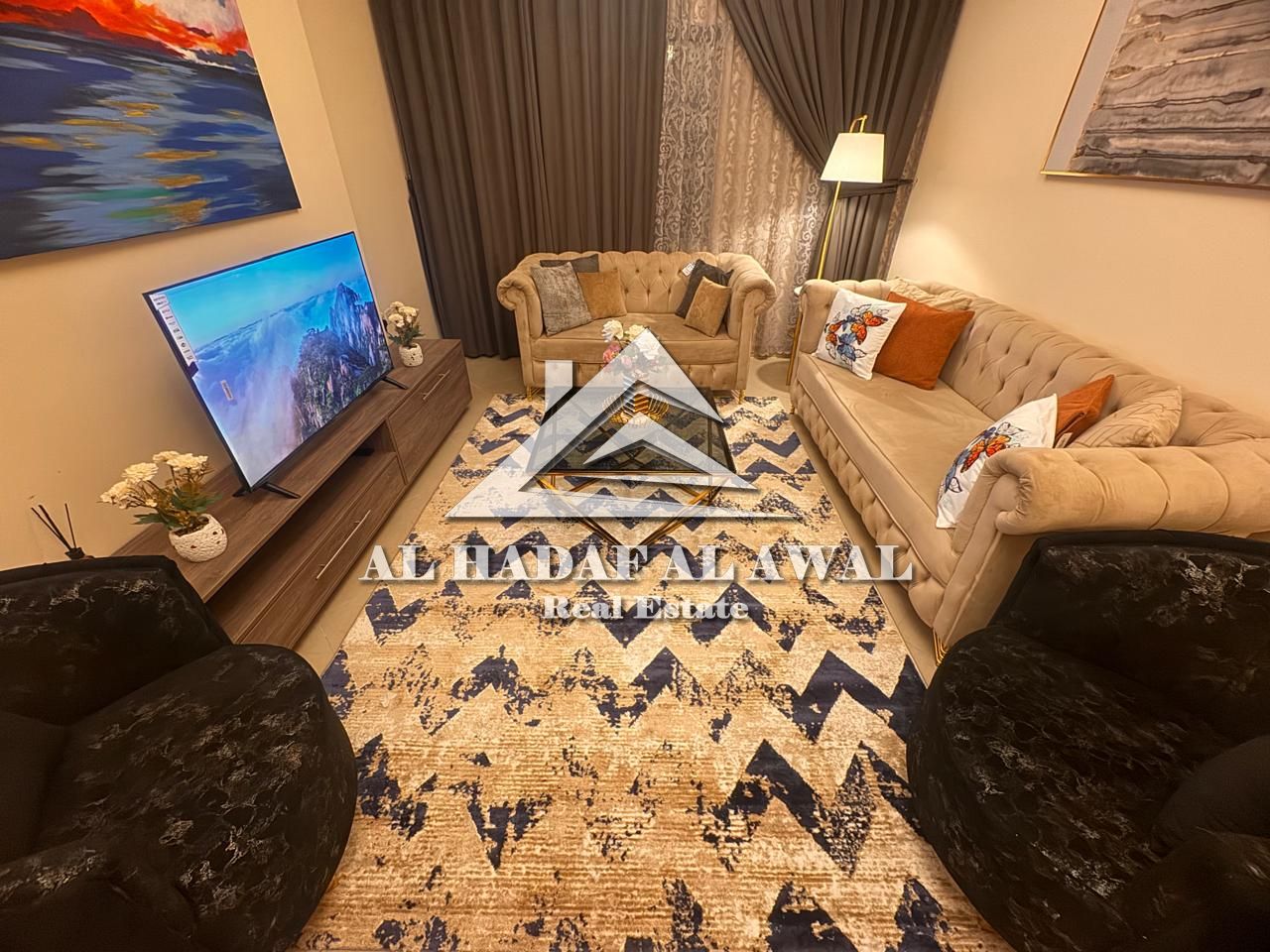 For monthly rent in Al Taawun 2BHK with free internet