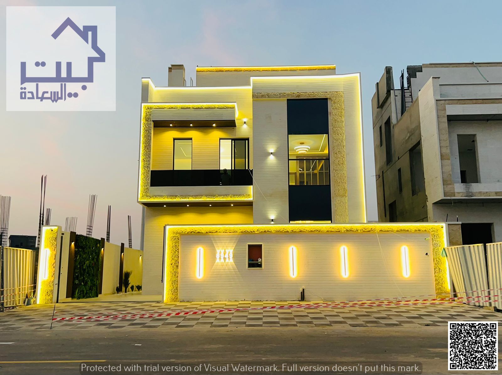 For sale: Modern villa in Al Helio 2, Ajman. Registration and ownership fees included. All services included. Freehold ownership