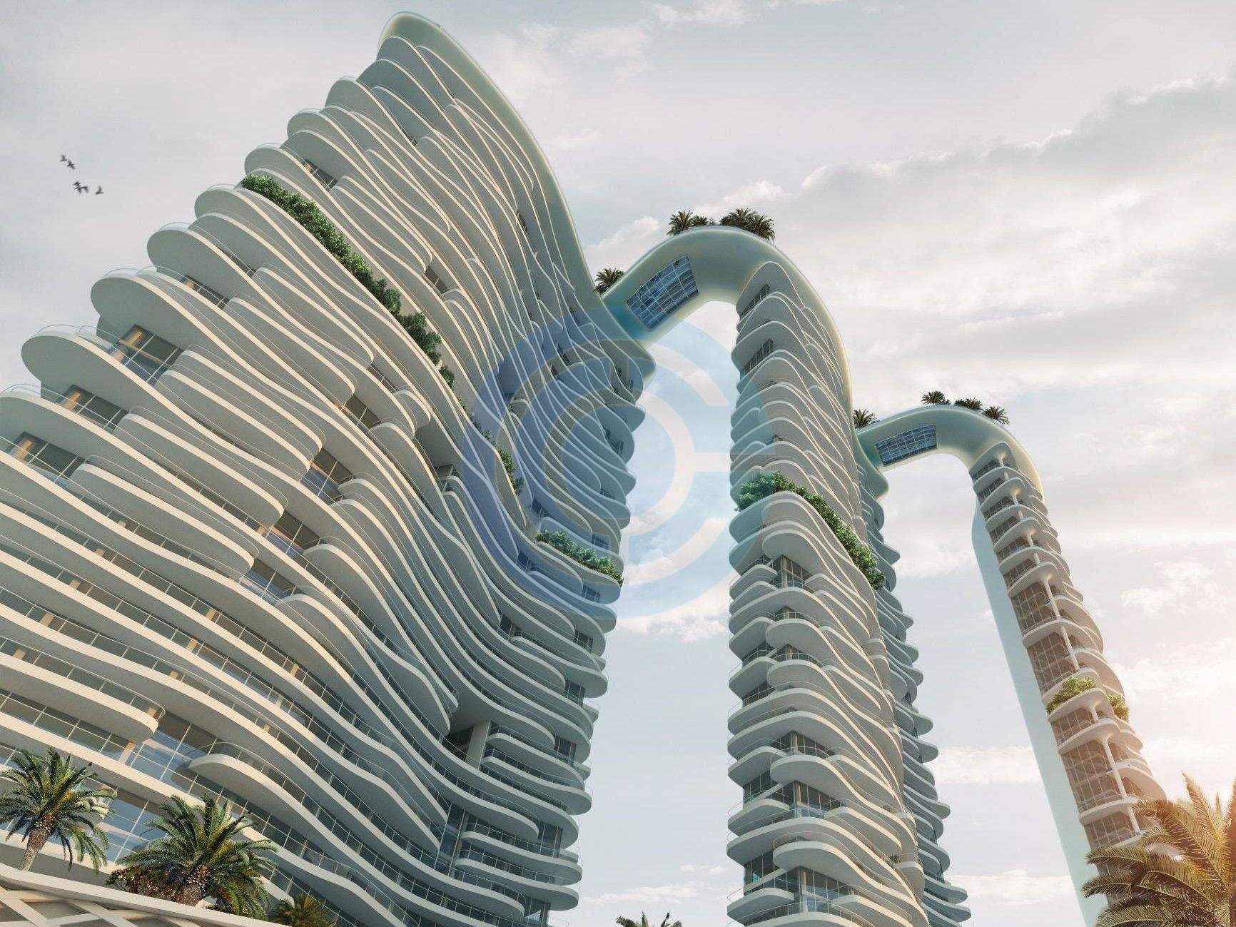 Terrace | Panoramic Sea and Marina view | High floor