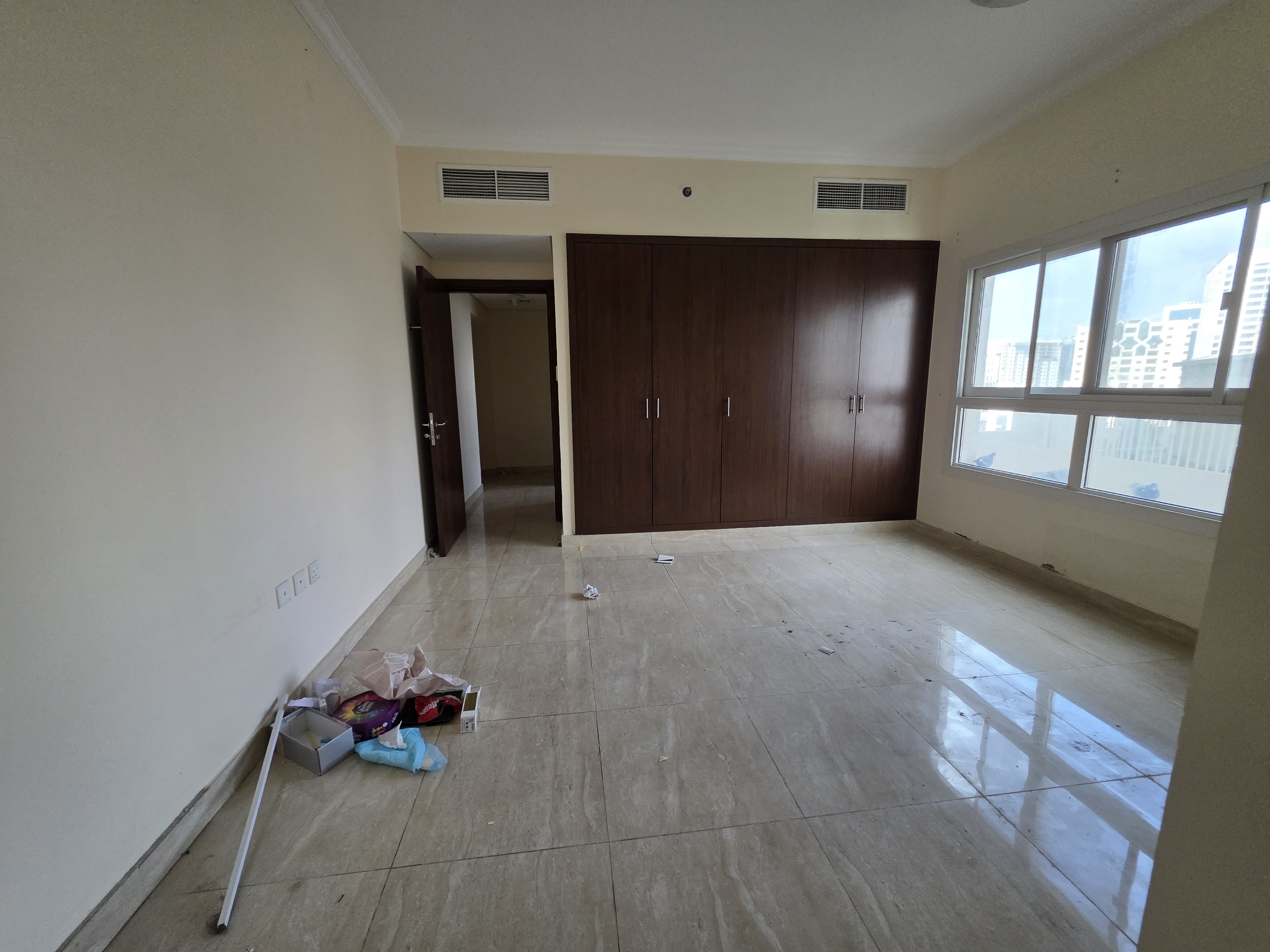 Brand new 3bhk apartment// built in wardrobe// open view and balcony // master room