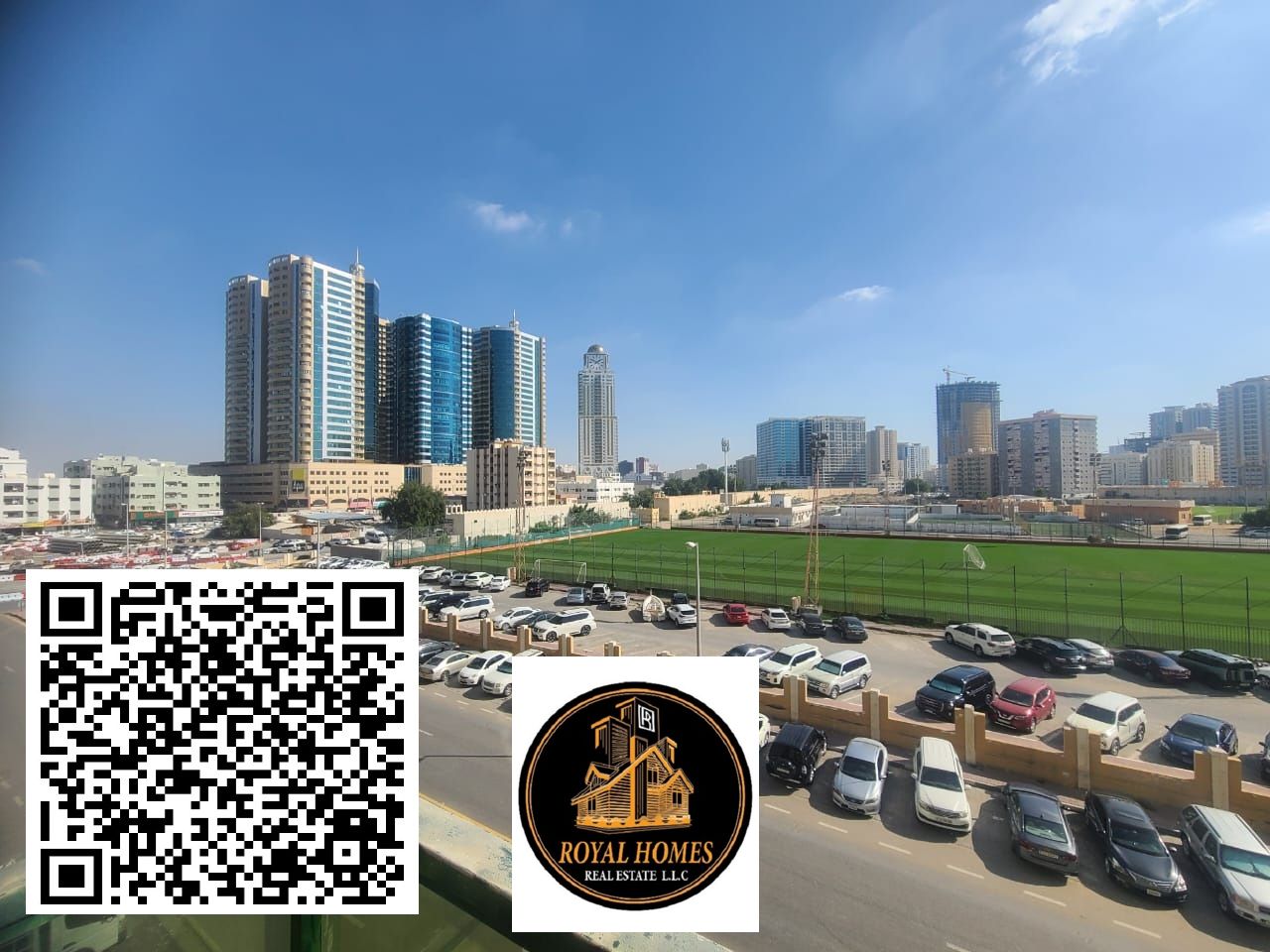 Hot Offer 1Bhk Apartment For Sale Stadium View Bigger Size Cheaper Price At Prime Location IN Rashdiya Towers