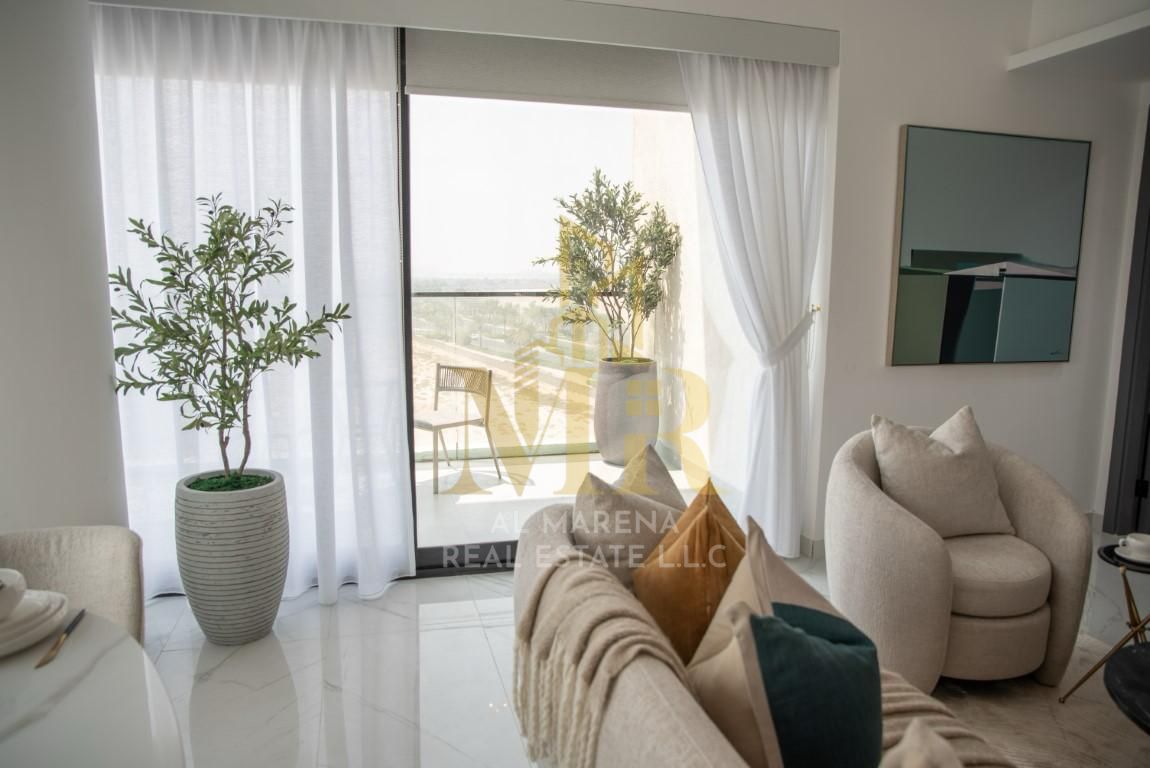 Apartment for sale in Al Zorah Ajman – 2nd floor, 1 bedroom and hall, ready for handover, 3-year installment plan, 30% down payment, monthly 22,075 AE