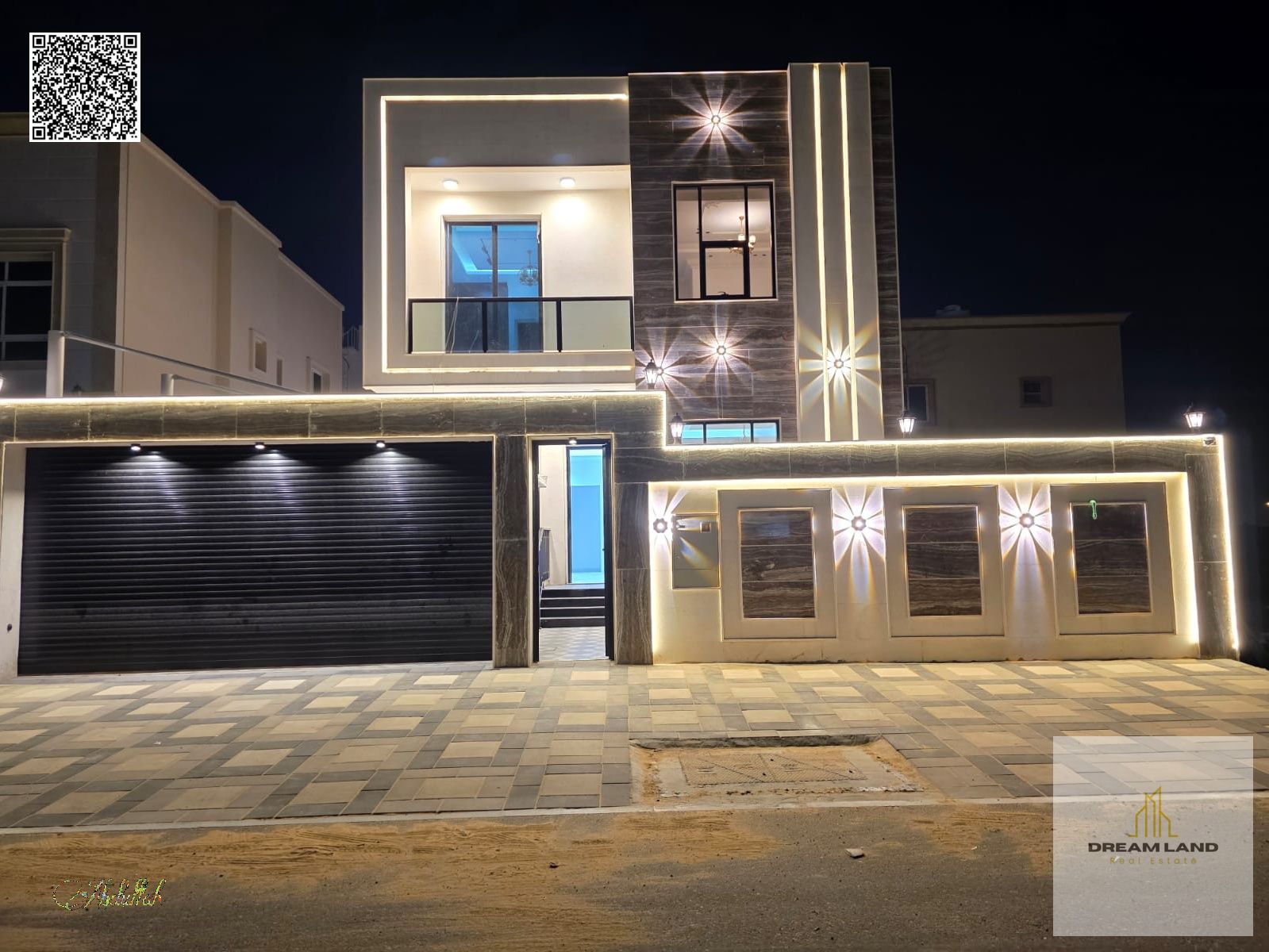 Luxury villa in **Al Zahia - Ajman**, ready for immediate occupancy, featuring high-end finishes and spacious living areas. **Freehold ownership for a