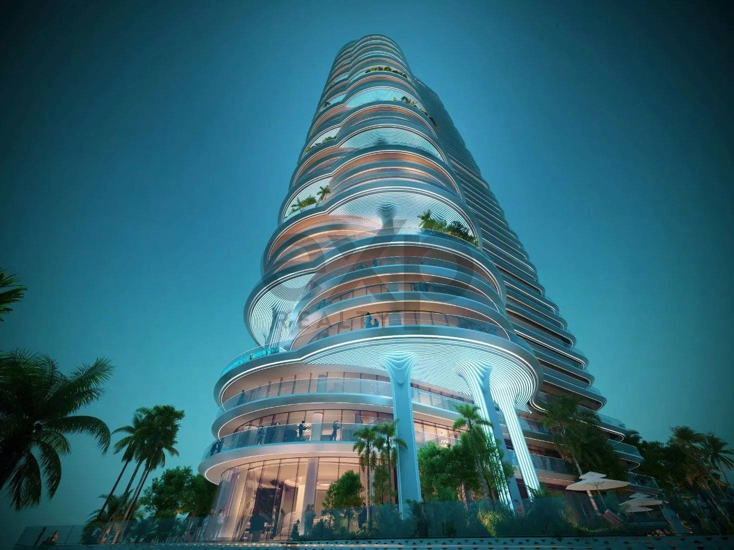 Luxury 1 Bedroom | 23rd Floor | Full Palm and Palace View