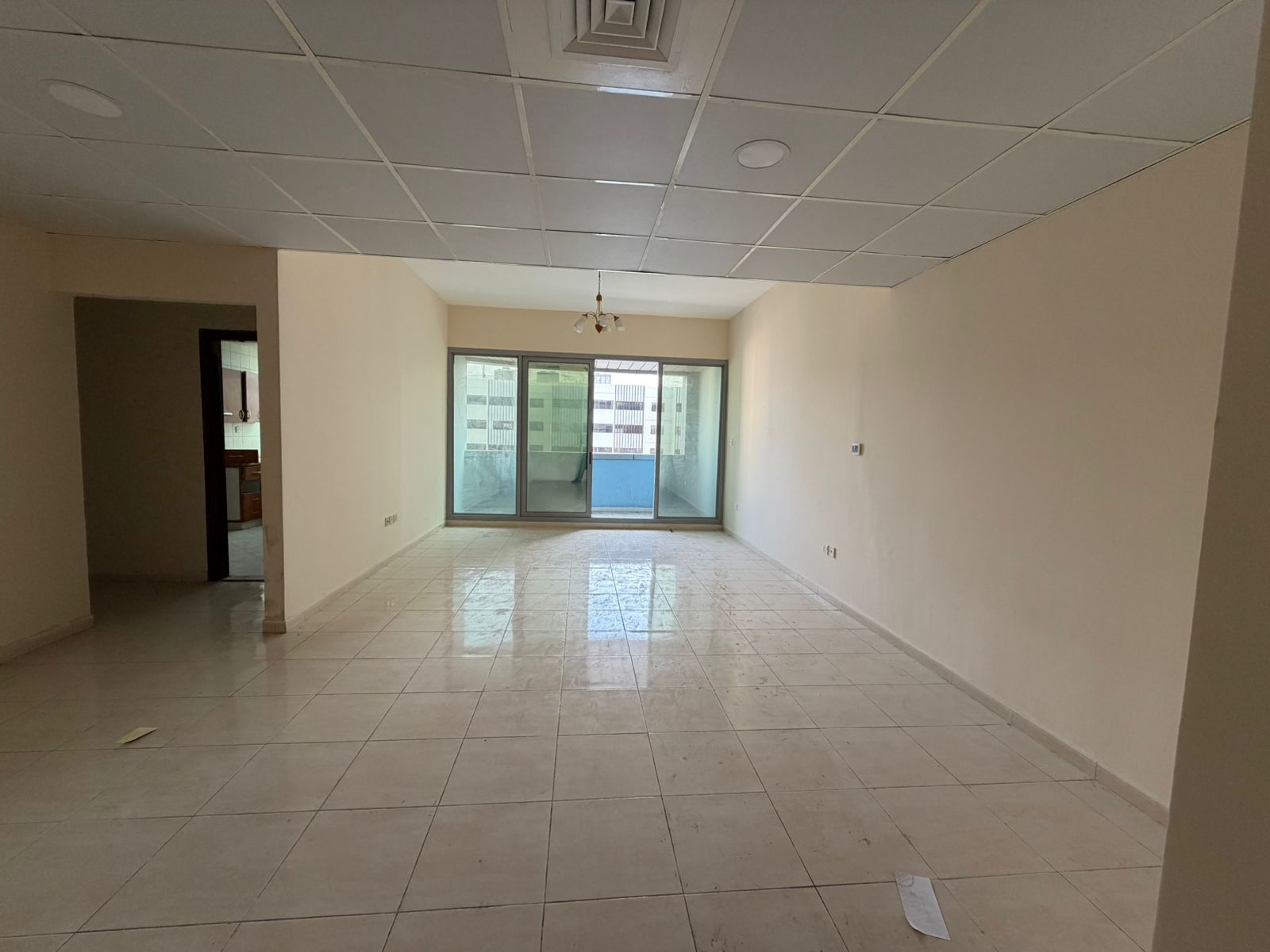Two-bedroom apartment for annual rent – free parking & AC, 2 bathrooms 1 master, balcony, one month free for immediate move-in