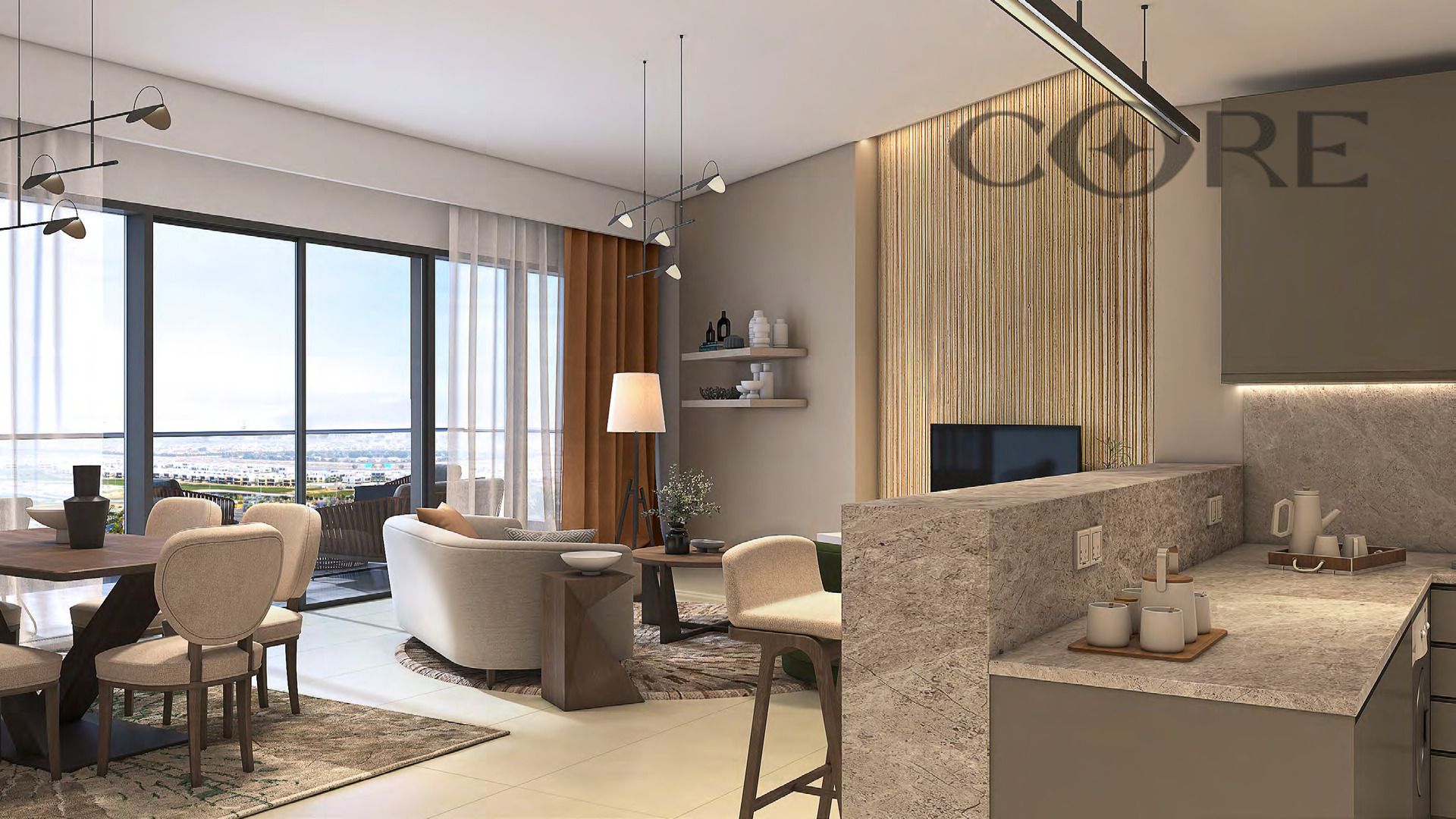 Multiple options / high floor/ golf view