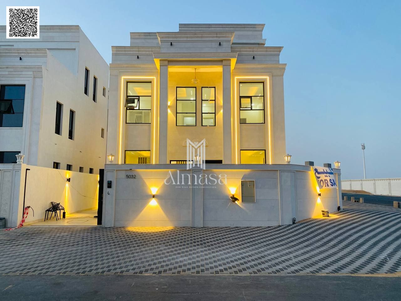 Corner Luxury Villa with 6 Master Bedrooms in Al Helio 2, Ajman