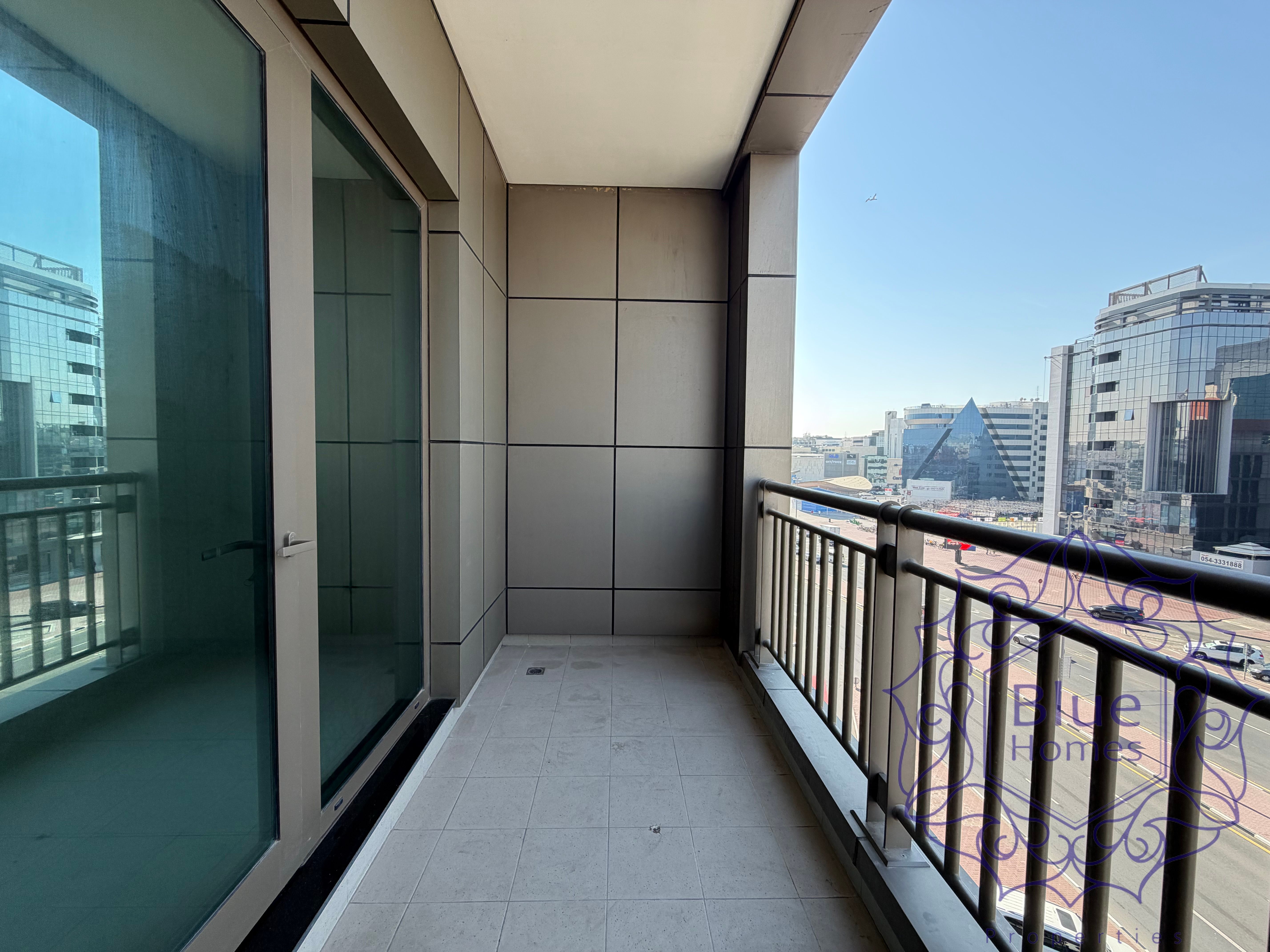 Hot Location !! ( SEMI FURNISHED ) Stdio / Balcony Just 1 Mint Walk Burjman Metro