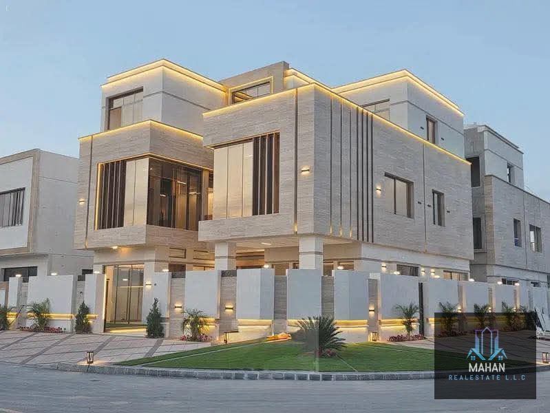 Own a villa with a personal finish in the most prestigious area of Ajman, Al Yasmin district. The villa includes everything.