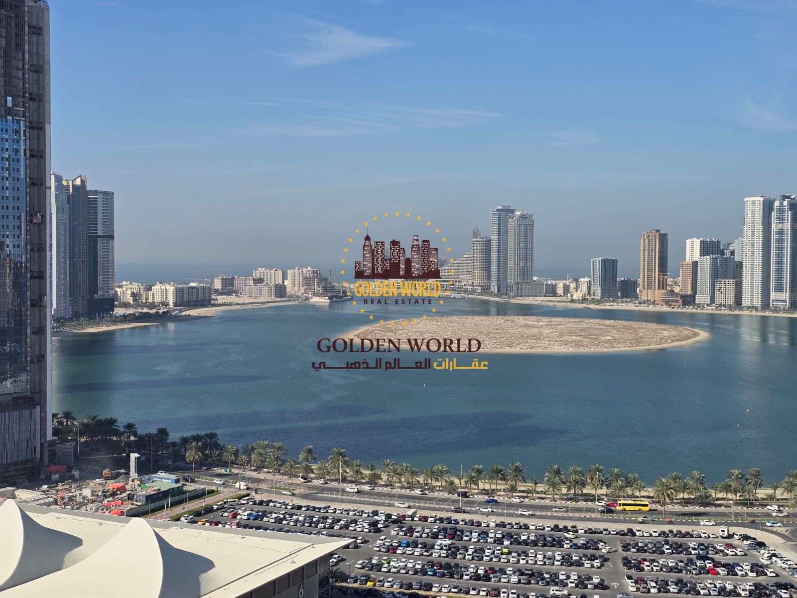 "Spacious 3-Bedroom Apartment with Balcony for Rent in Al Taawun, Sharjah – Sea View, 3 Bathrooms, Central Gas, Free Maintenance, Family Only"