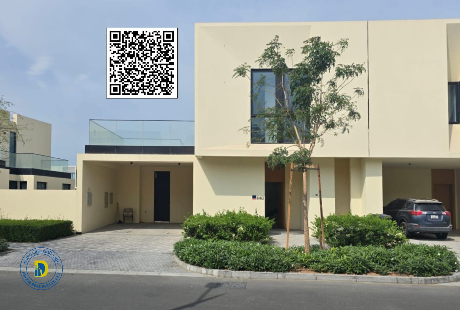 Luxury villa in a prime location directly adjacent to the golf club in Al Zorah district, Ajman