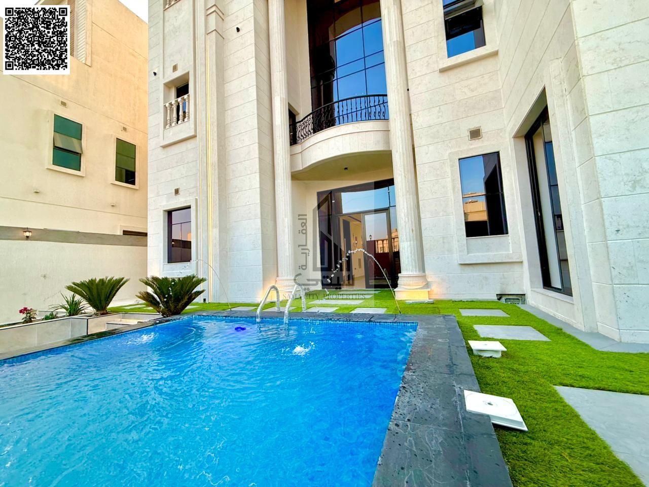 Villa for sale in one of the finest villas in Ajman, registration fees included