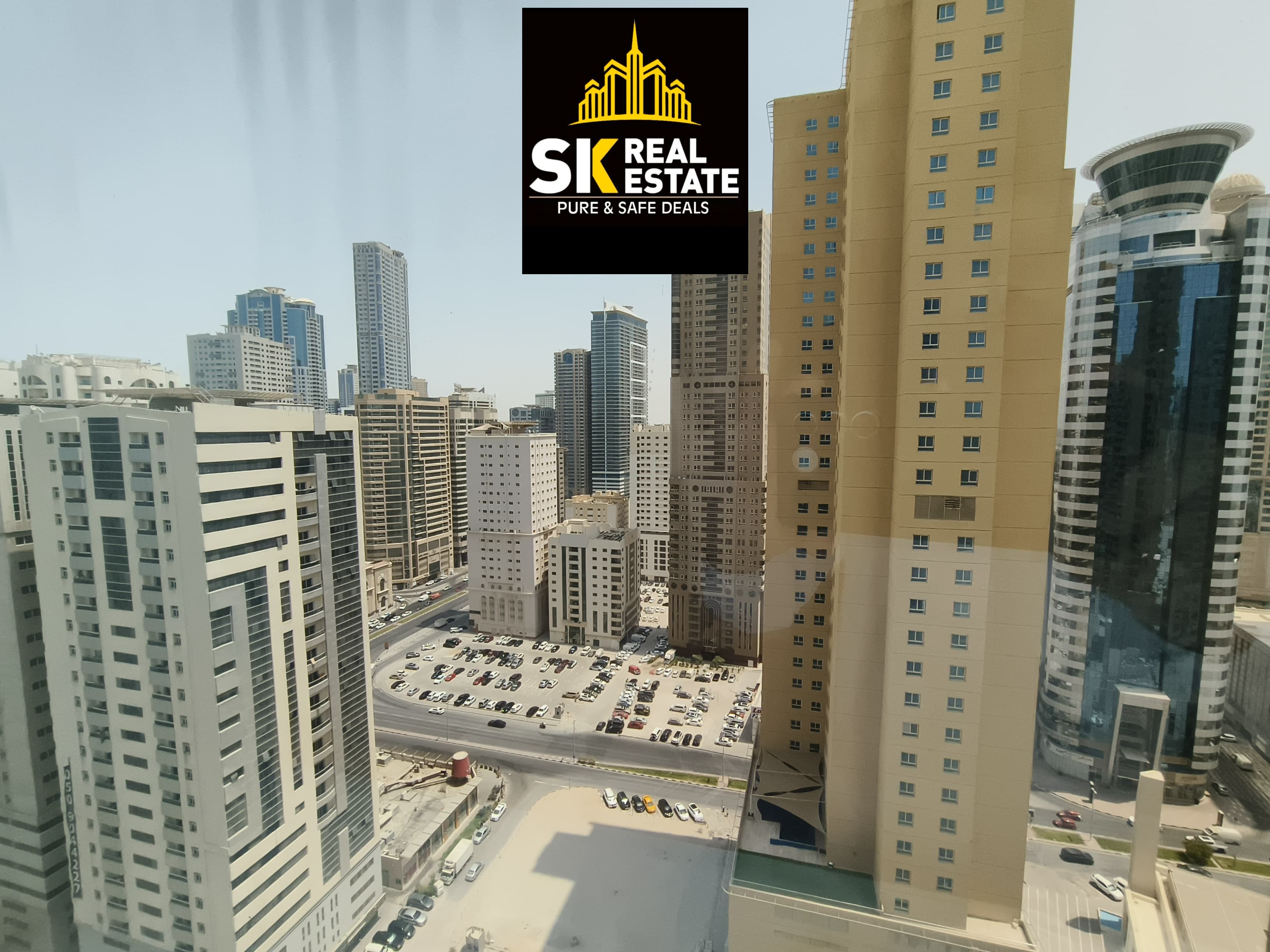 BRIGHT 1BHK APARTMENT 37K+GYM FREE WITH OPEN VIEW FULL FAMILY BUILDING- PRIME LOCATION -EASY EXIT TO DUBAI