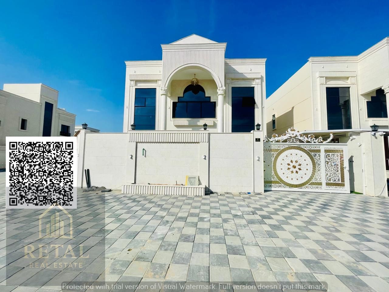 Luxury 5 Bedroom Villa for Sale in Ajman Spacious Layout Premium Finishing Ready to Move Including Registration
