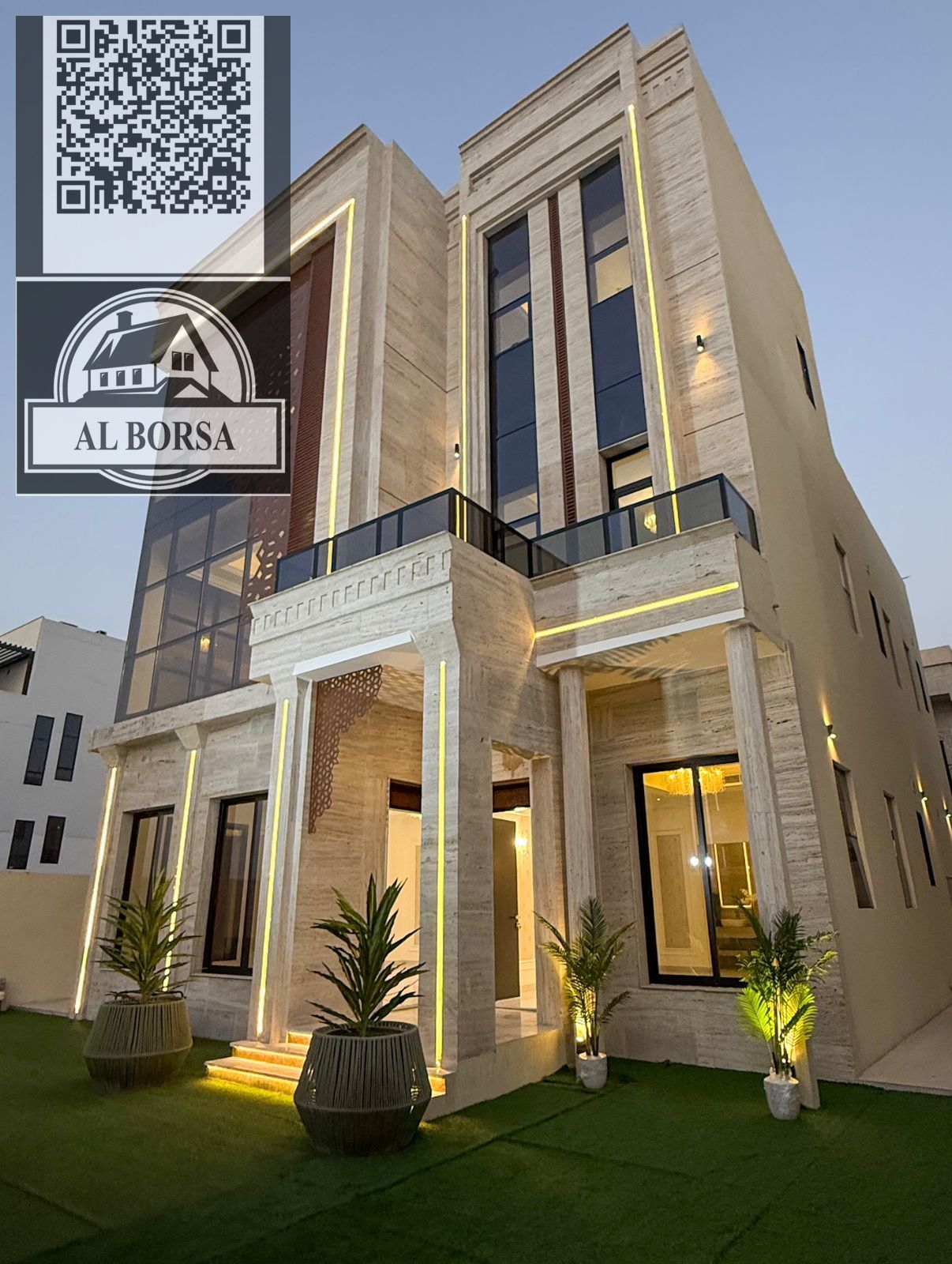 Villa for sale – Al Aaliyah | 6 bedrooms +swimming pool + large living rooms + elegant majlis