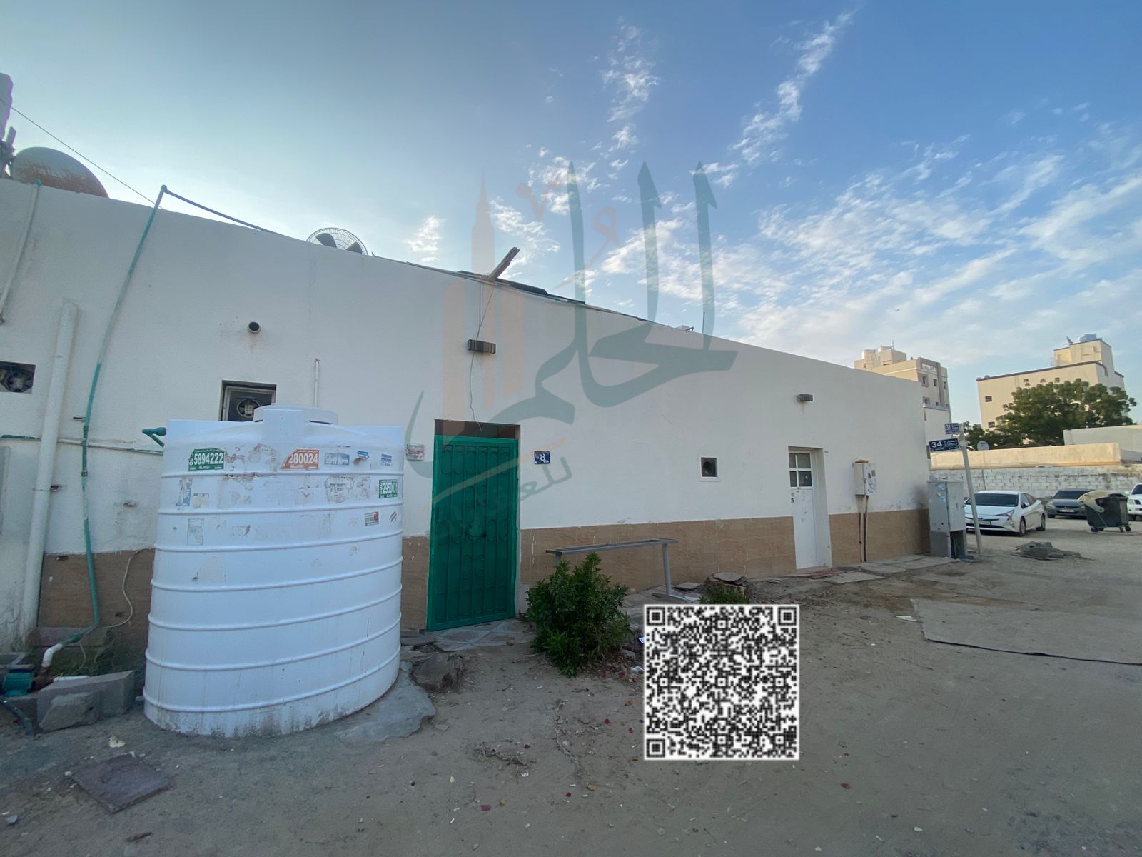 Arabian-style residential investment house for sale in Al Bustan area – Ajman, corner lot on two streets | Fixed annual income | Freehold ownership fo
