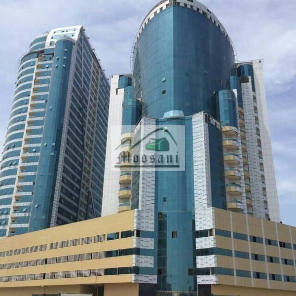 BRAND NEW 2 BHK WITH PARKING FULL SEA VIEW IN ORIENT TOWERS A VERY EASY WAY TO GO TO AJMAN CORNICHE DUBAI