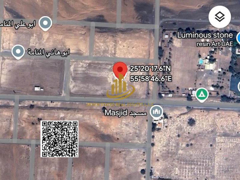 A rare investment opportunity in the heart of Al Manama, Ajman - Residential/Commercial land plots on a main road - If you are looking for a secure i