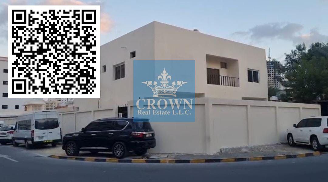 SPACIOUS VILLA G+1 Corner for Sale – Al Nuaimiya 2, Ajman 9 Bedrooms | High Rental Income | Excellent ROI