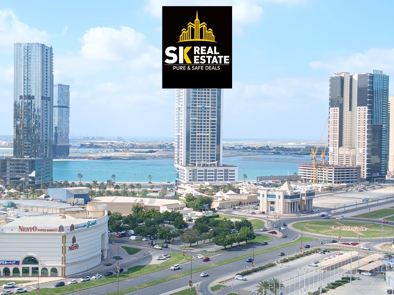 LUXURY 3BHK APARTMENT+PARKING FREE PRIME LOCATION EASY EXIT TO DUBAI.