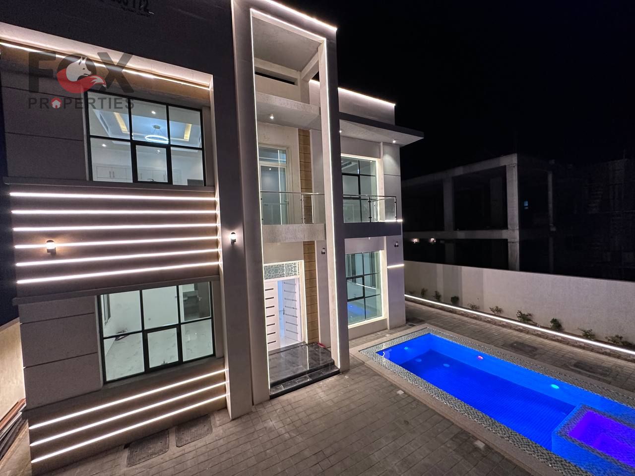 Spacious 8 Master Bedroom Villa for Sale with Smart AC System