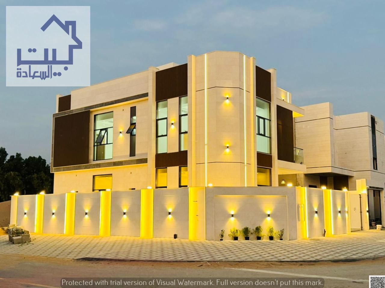 Luxury villa in Al Helio, Ajman, ready for immediate occupancy with high-end finishes and spacious living areas. Freehold ownership for all nationalit