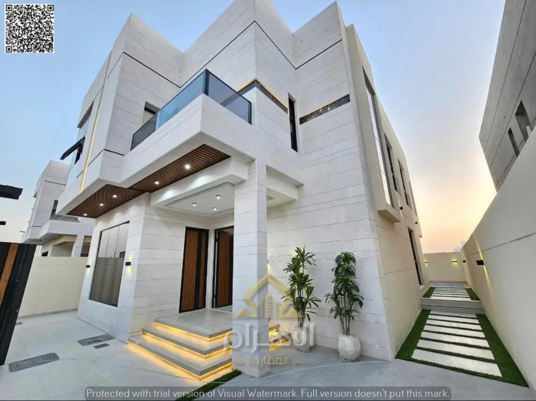 Villa for sale in Ajman at a bargain price. Excellent location. Freehold ownership for life. Open to all nationalities. Bank financing available.