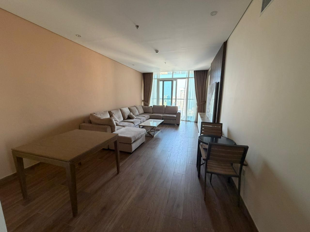 Fully Furnished 3 Bedrooms + Living Room for rent in Al Taawun, Sharjah with 4 bathrooms, free parking, gym, pool, and prime family location