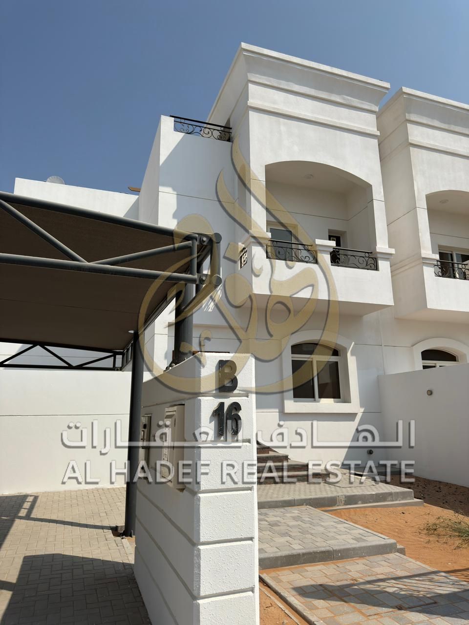 Villa for annual rent in the most beautiful city, consisting of two floors, 4 bedrooms, 3 of which are master, and 5 bathrooms, with a storage room an