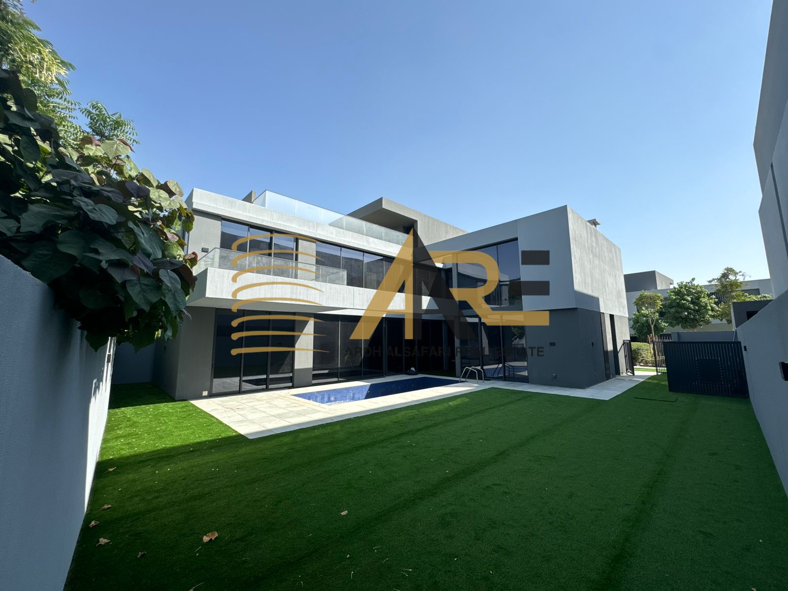 Modern design luxurious 5BR villa available with private pool in Massar Gated community shrjhaa