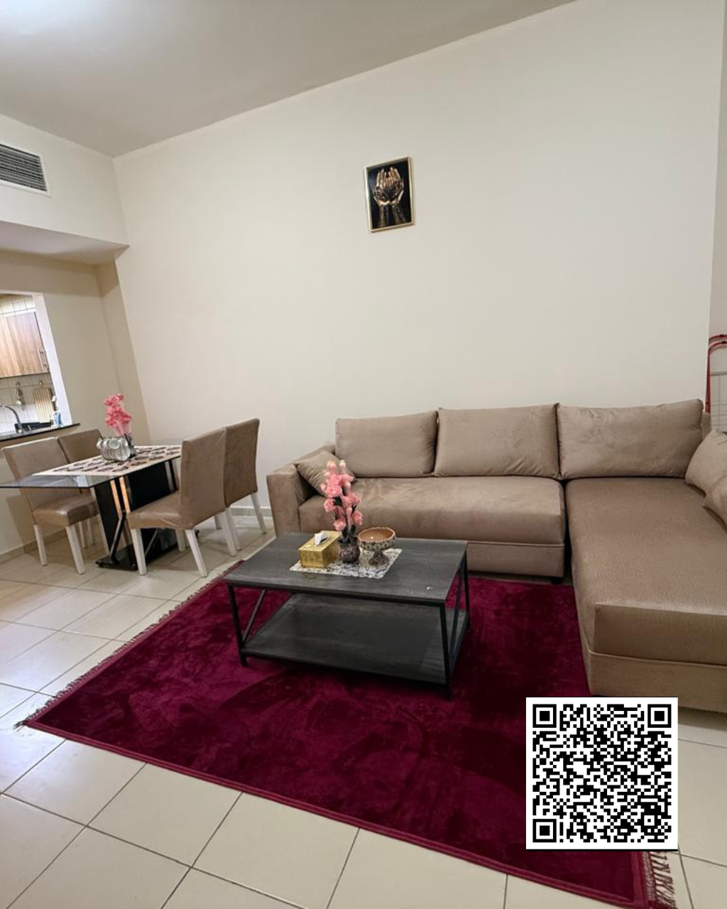 Spacious 1BHK Fully Furnished Apartment Monthly Rental