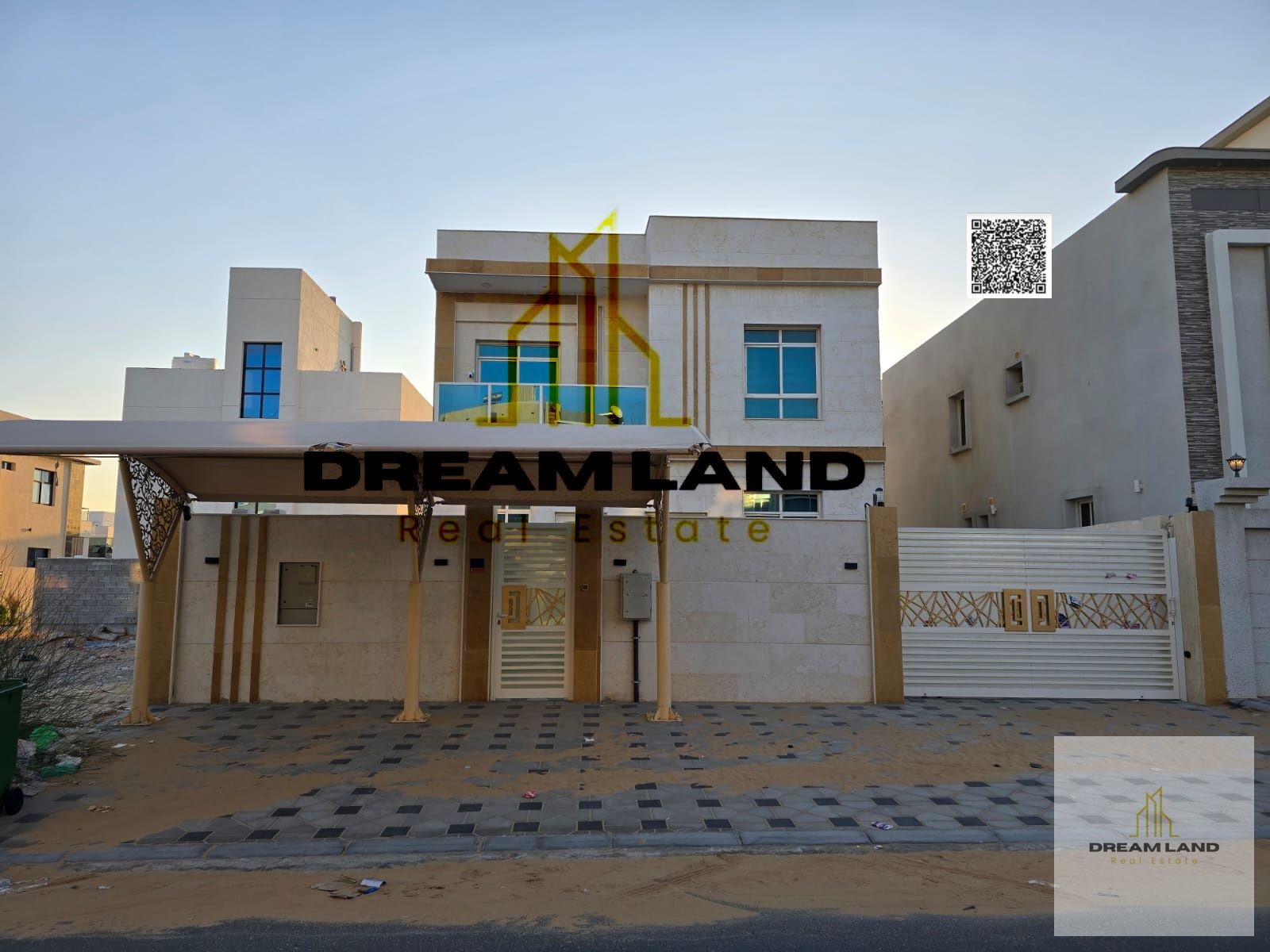 Including water, elc and AC, cozy villa, 3 master bedrooms with built in wardrobes located in a strategic upscale location close to important servic