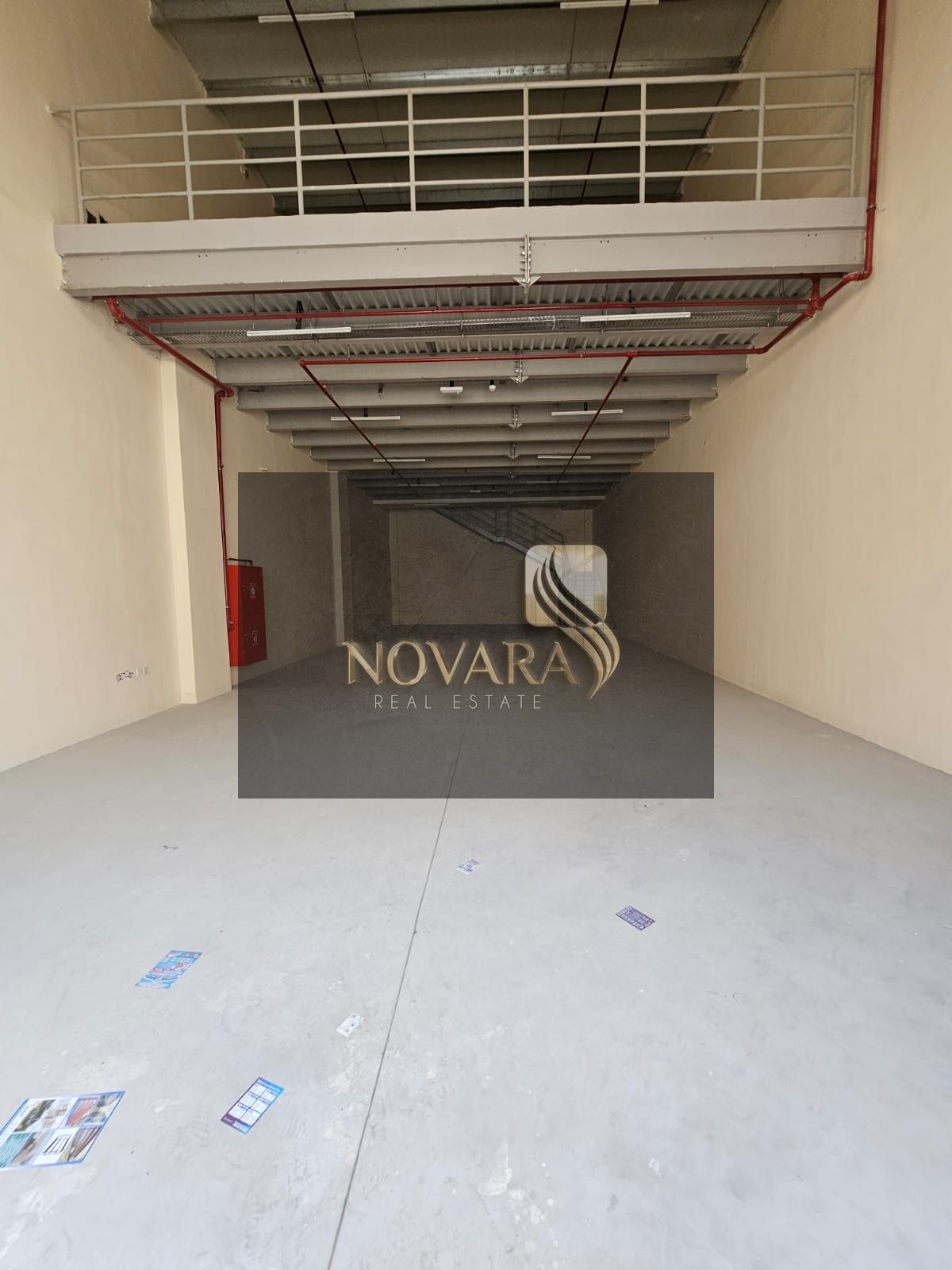 Warehouse for Rent 3,000 Sq. Ft with Mezzanine in Al Jurf Industrial 1 Ajman – 3-Phase 25 KW, Storage Only