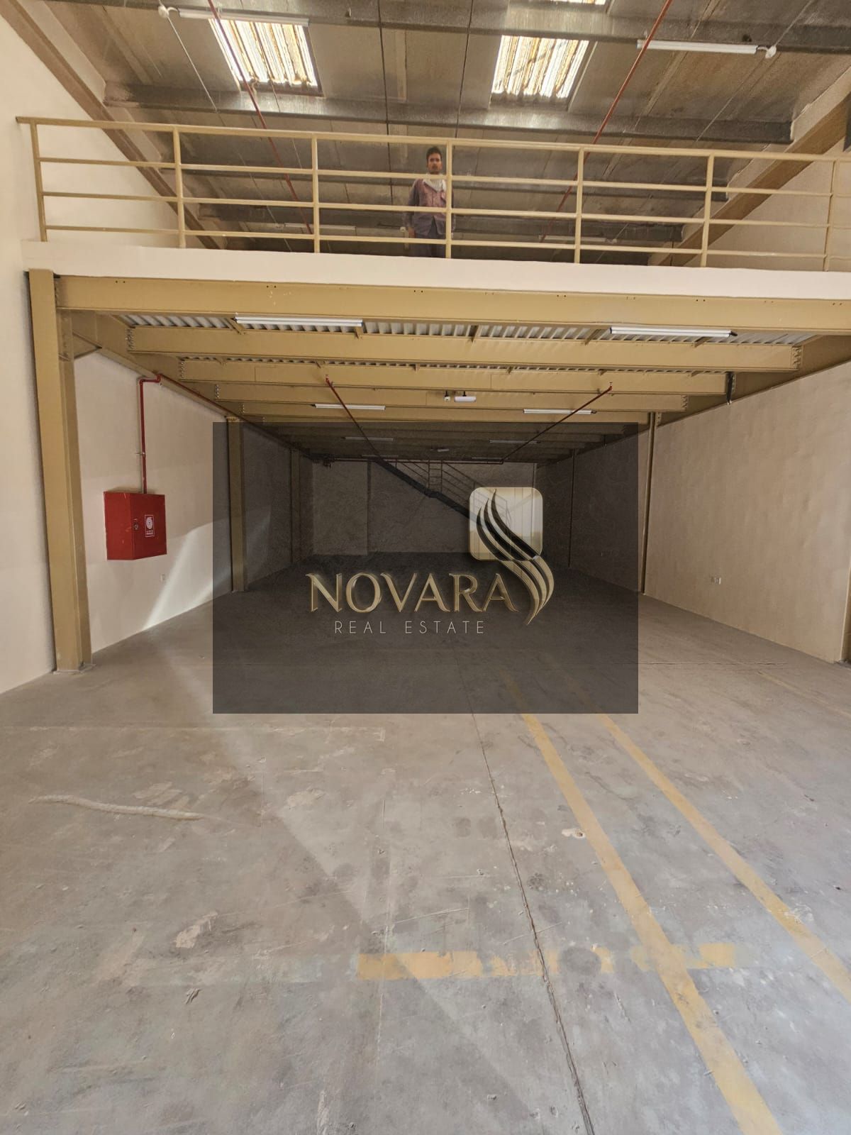 Warehouse for Rent 3,000 Sq. Ft with Mezzanine in Al Jurf Industrial 1 Ajman – 25 KW Power, Ideal for Storage