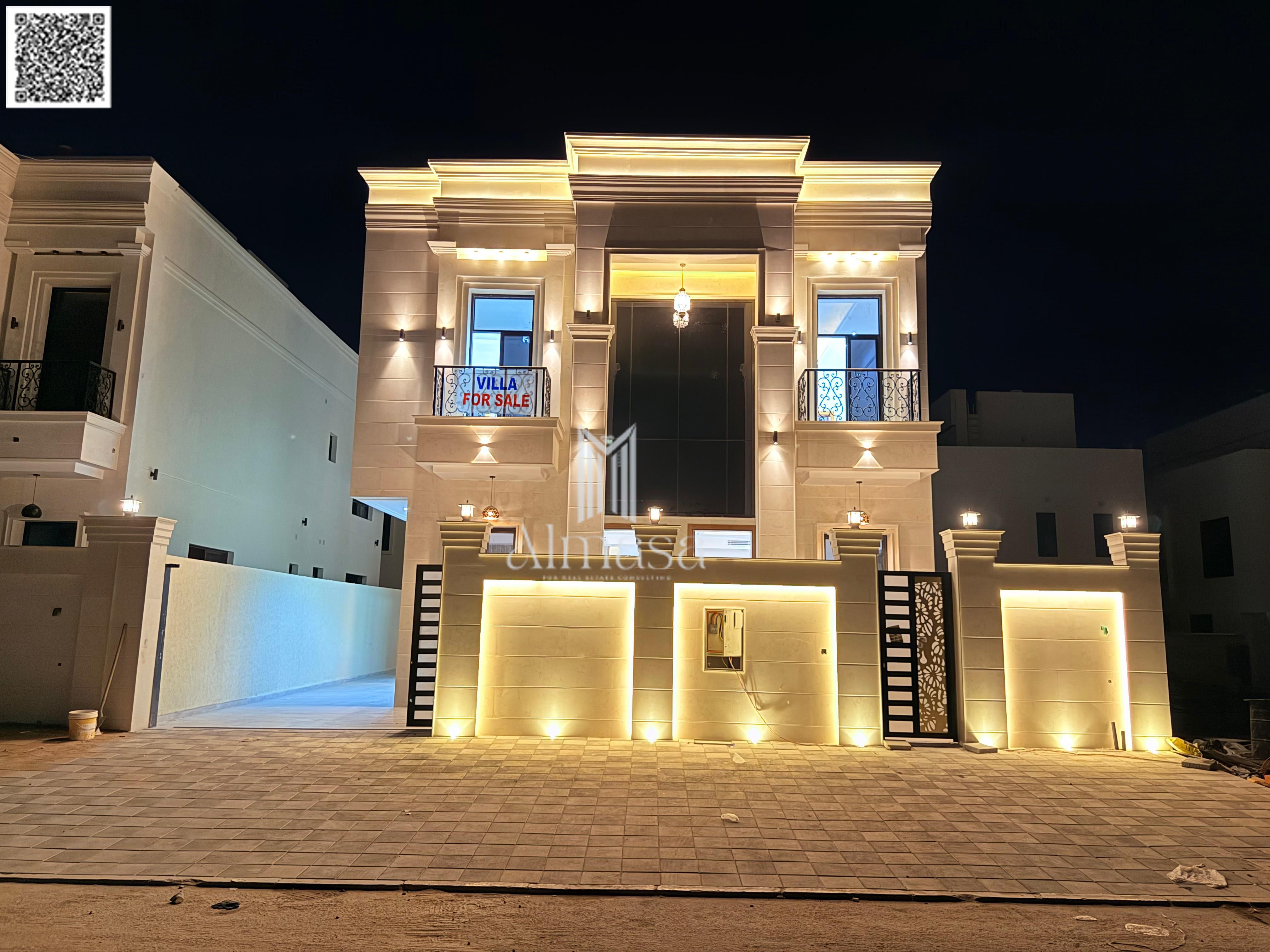 Own a classic villa, all-inclusive, ready to move into, in one of Ajman's most prestigious areas. Freehold ownership.