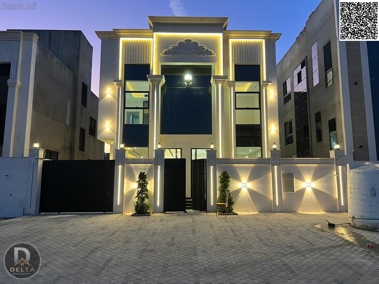 Classic villa with super deluxe finishing, spacious areas, price includes fees, freehold ownership.