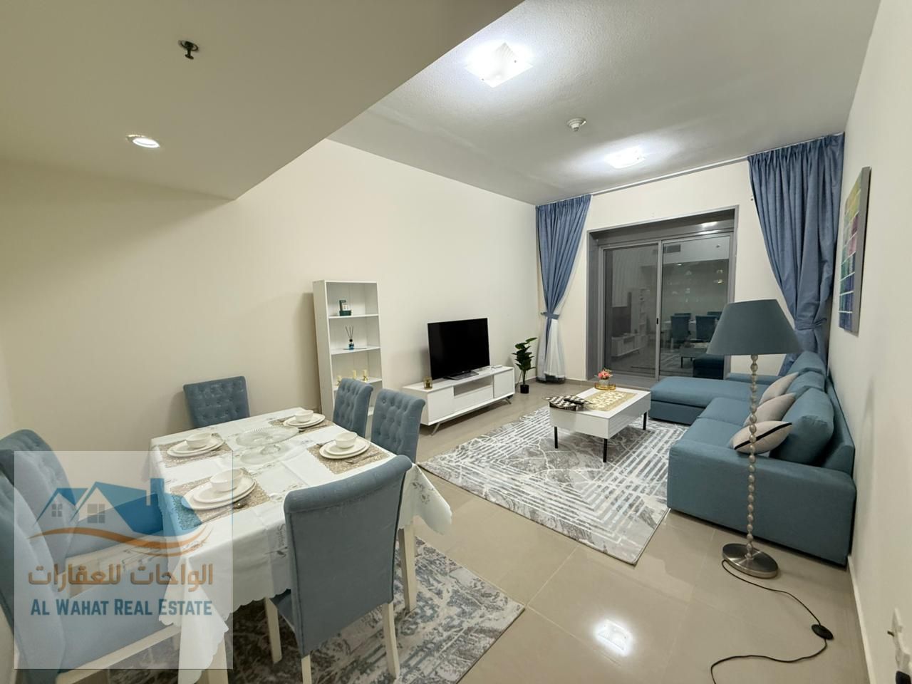 Furnished 2-Bedroom Apartment for Monthly Rent – First Occupancy Ajman Corniche – Al Nakheel 2 Opposite Bahi Ajman Palace Hotel & Fair