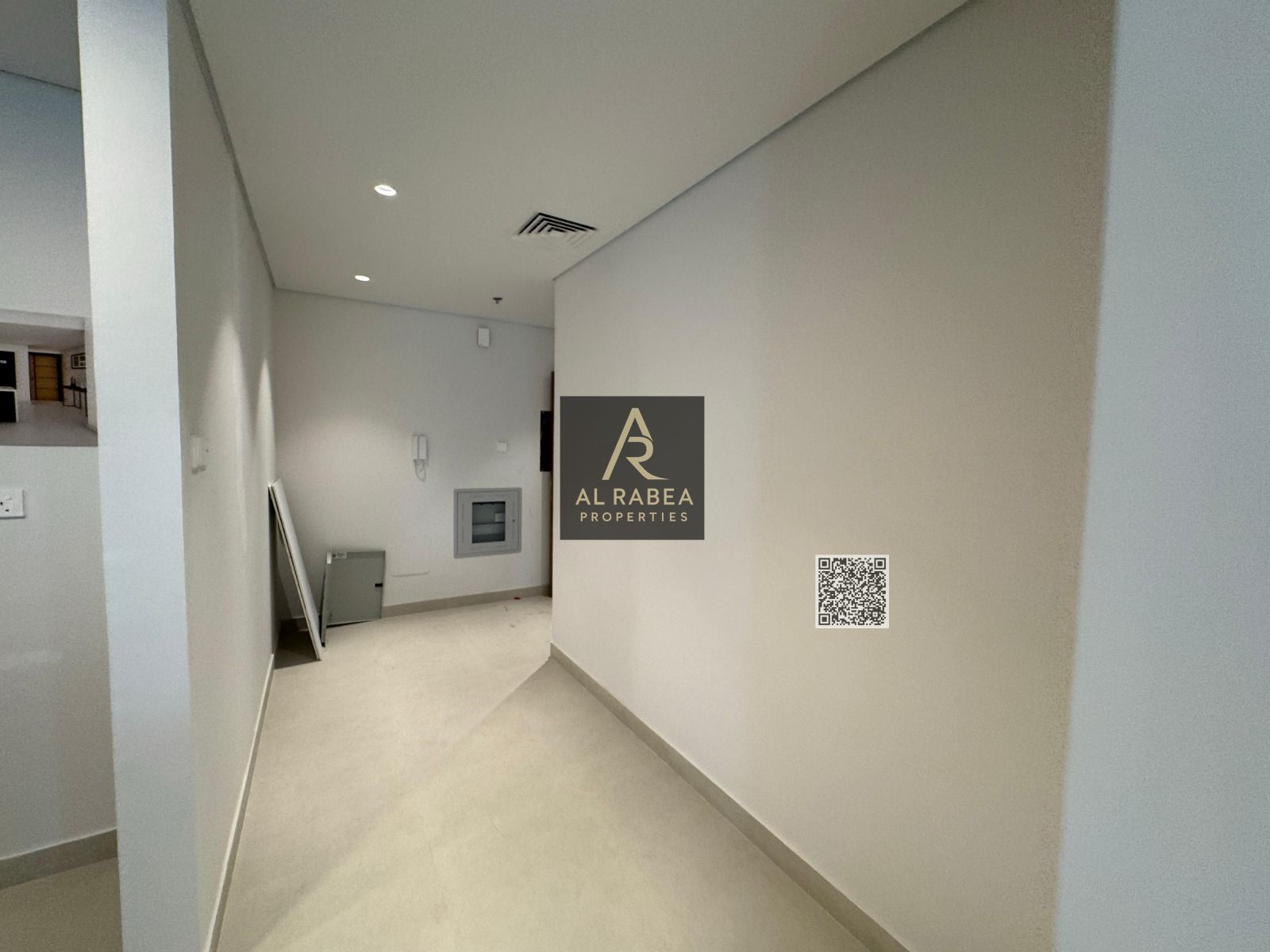 One bedroom and living room for annual rent. Garden Residence, Ajman, Al Amrah, directly on Mohammed Bin Zayed Road. 2 bathrooms. Gym, swimming pool,