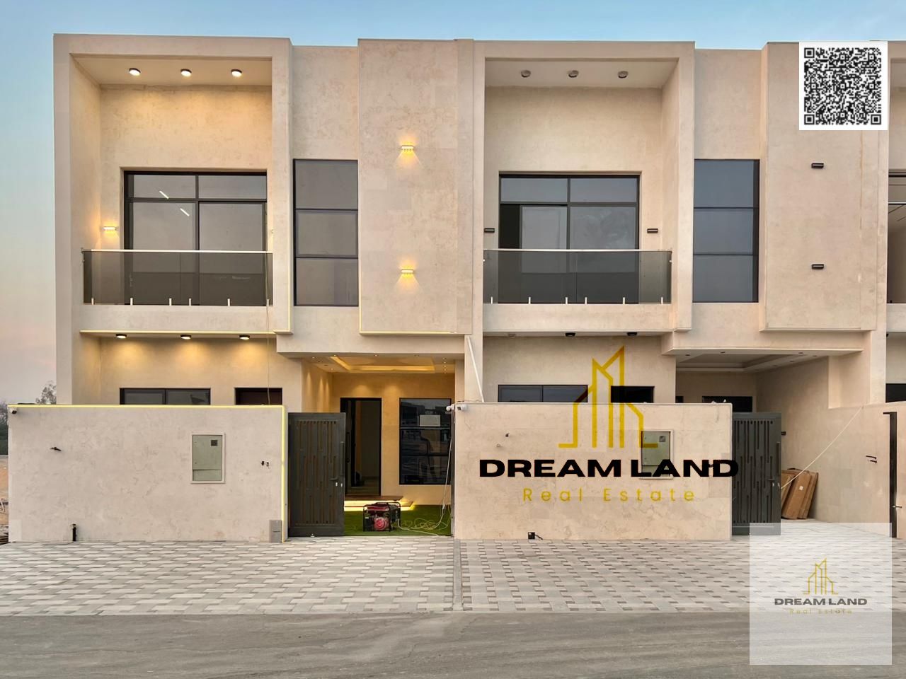 Including registration fees Town house 4 master bedrooms with built in wardrobes and rooftop, located in a strategic location close to all services
