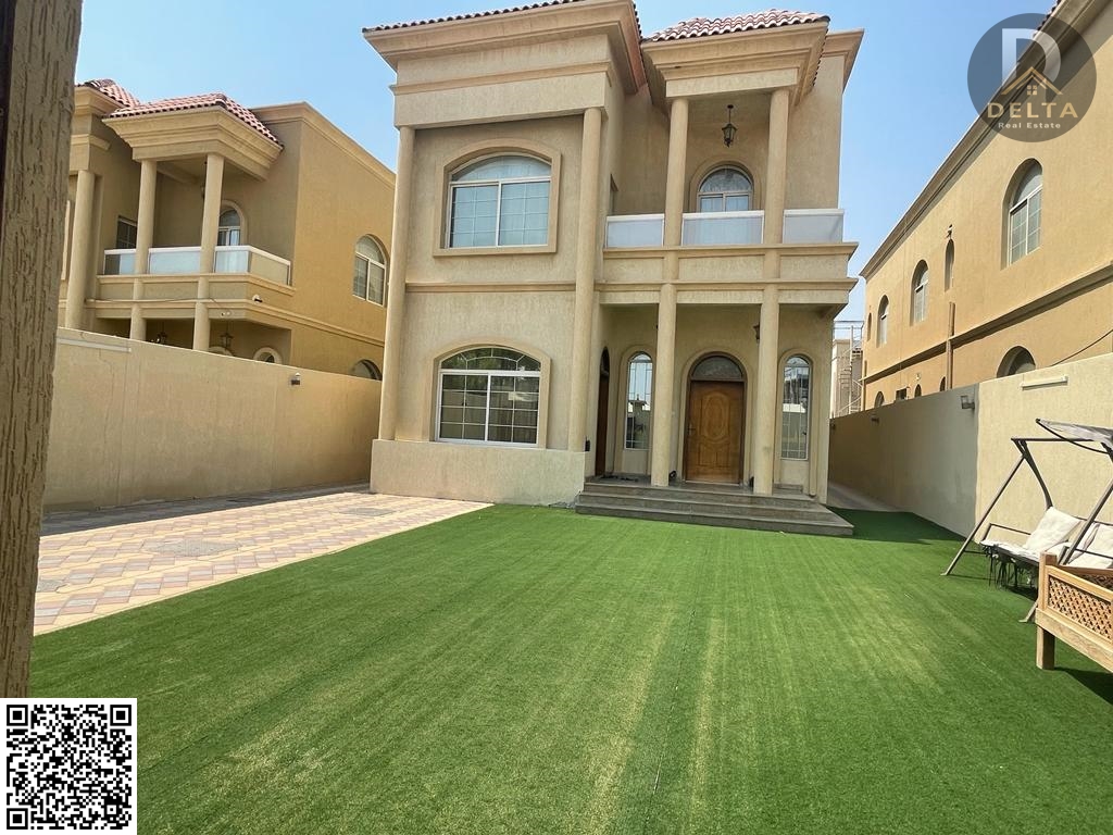 Excellent residential opportunity: a villa in Al Rawda area, second plot on the main street, close to all amenities, at a reasonable price including a