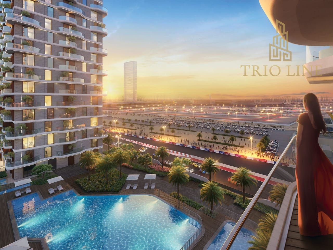 Close to Dubai Land | Fully Furnished | Rooftop Swimming Pool | High ROI