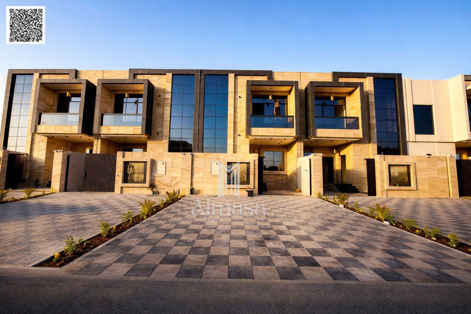 A brand-new townhouse is available for sale in Al Helio, Ajman, located in an exceptional and highly sought-after area