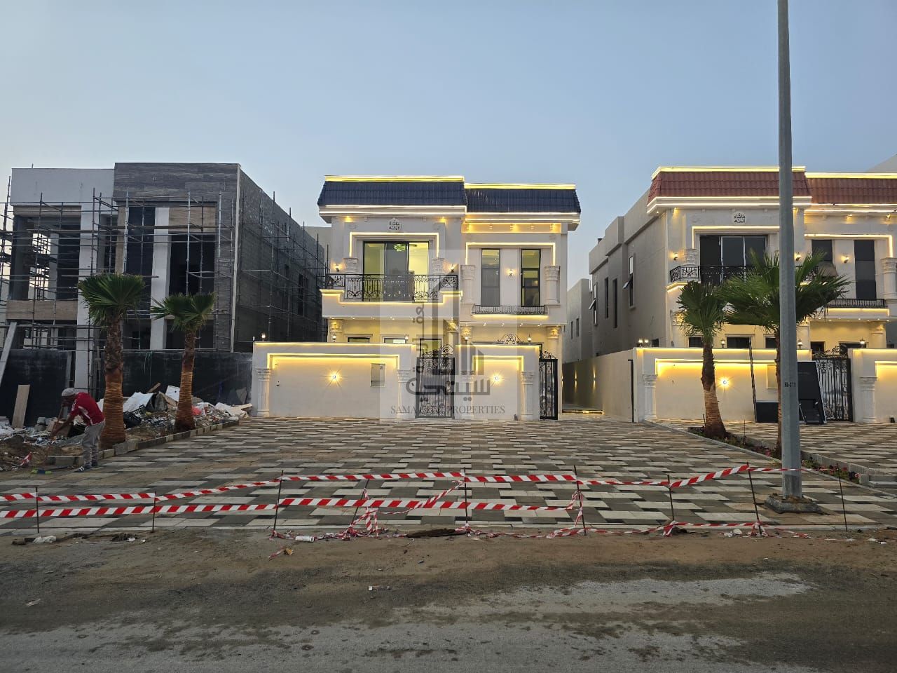 Villa for sale *Ajman * Consisting of: * *5 master bedrooms* * Majlis
