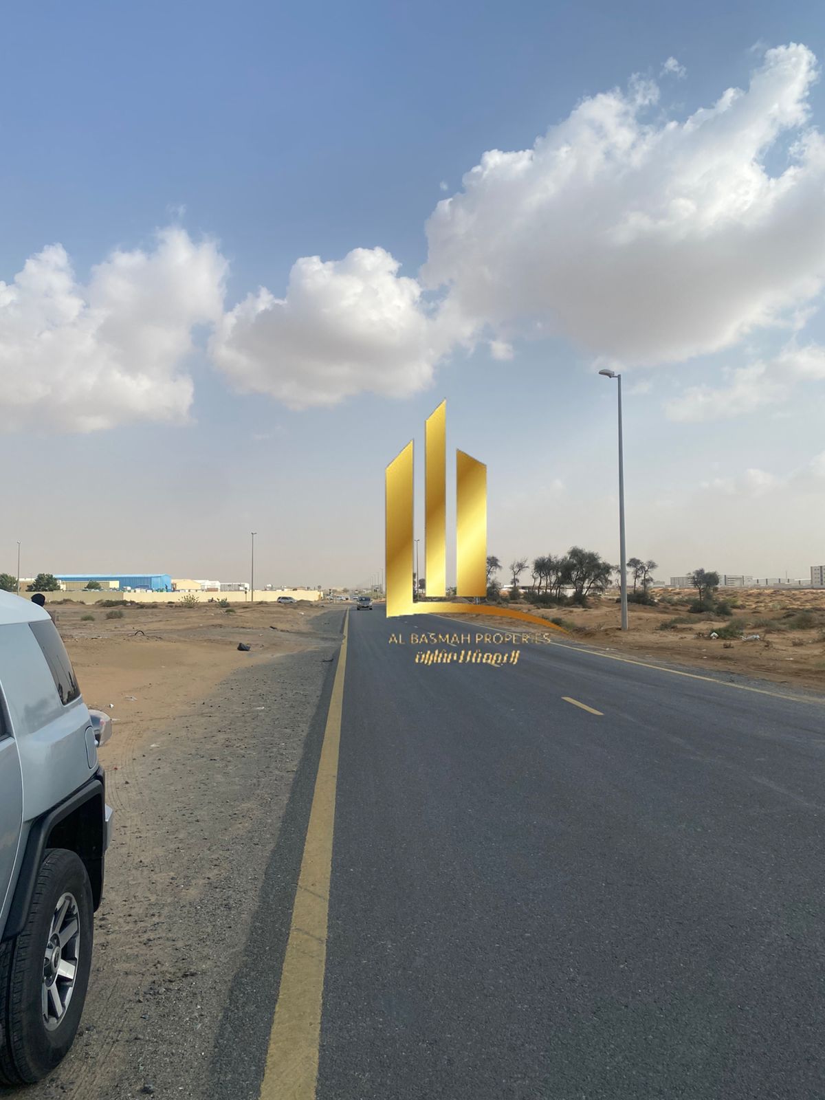 For sale in Al Sajaa, a 17,700 square foot plot on 36th Street, freehold for all nationalities, ready for construction, immediate availability.