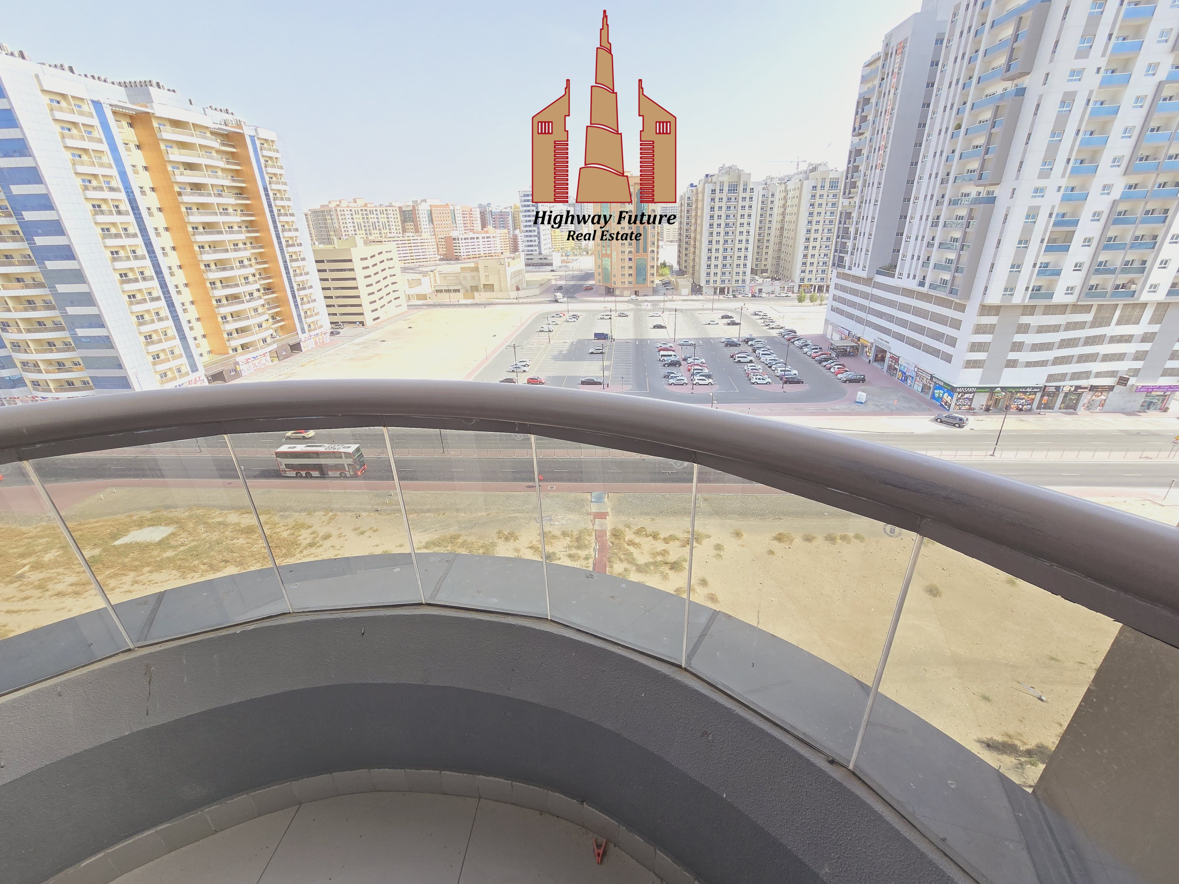 Dubai side view | lavish 3-BR Apartment | free gym pool parking